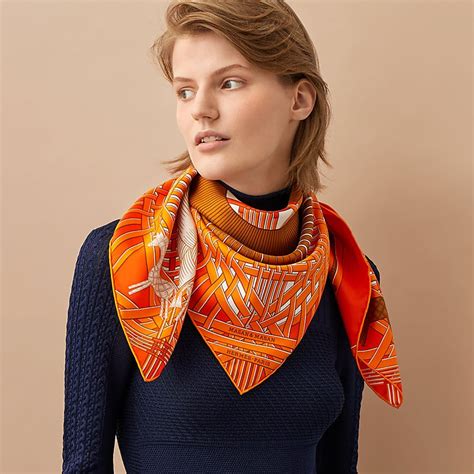 hermes neck scarf size|most famous hermes scarf designs.